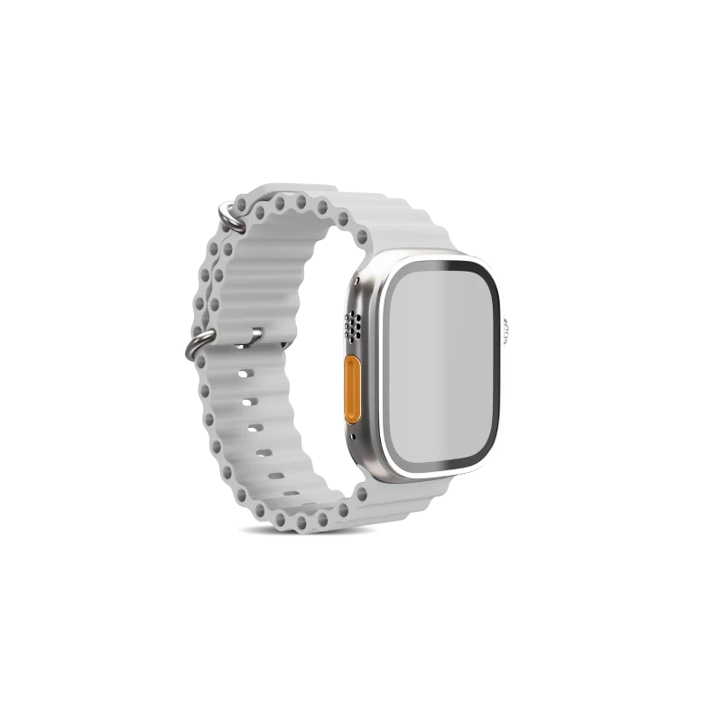 White Smartwatch belt